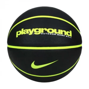 Pallone da Basket Everyday PlayGround nero/lime art:N1004498
