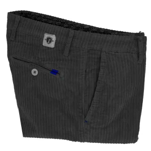 Pantalone in velluto costina doppia