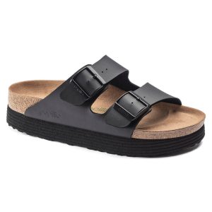 Birkenstock 1018520 Arizona platform vega birko-flor black