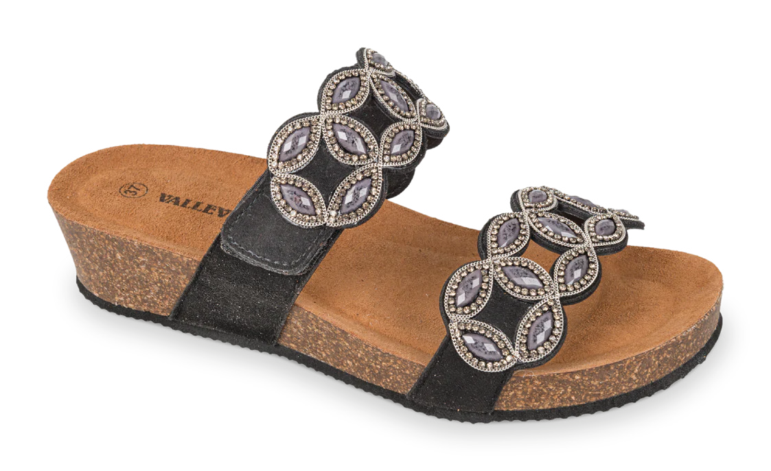 Valleverde 60025 ciabatta donna fussbett onice - immagine 2