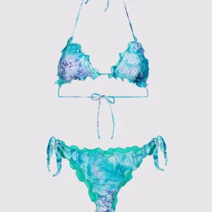 Bikini Donna Me fui Triangolo con Slip regolabile Fantasia 1500-X31