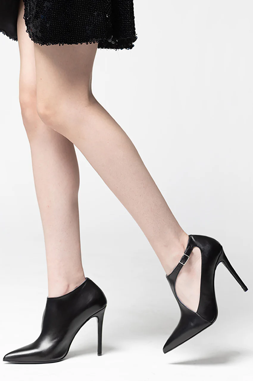 ALBANO 2343/2 DECOLLETÈ ACCOLLATO NERO - immagine 5