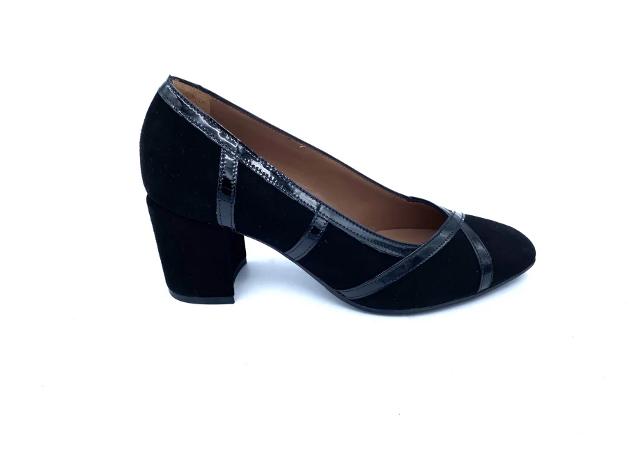 1194 CAMOSCIO/VERNICE NERO - immagine 3