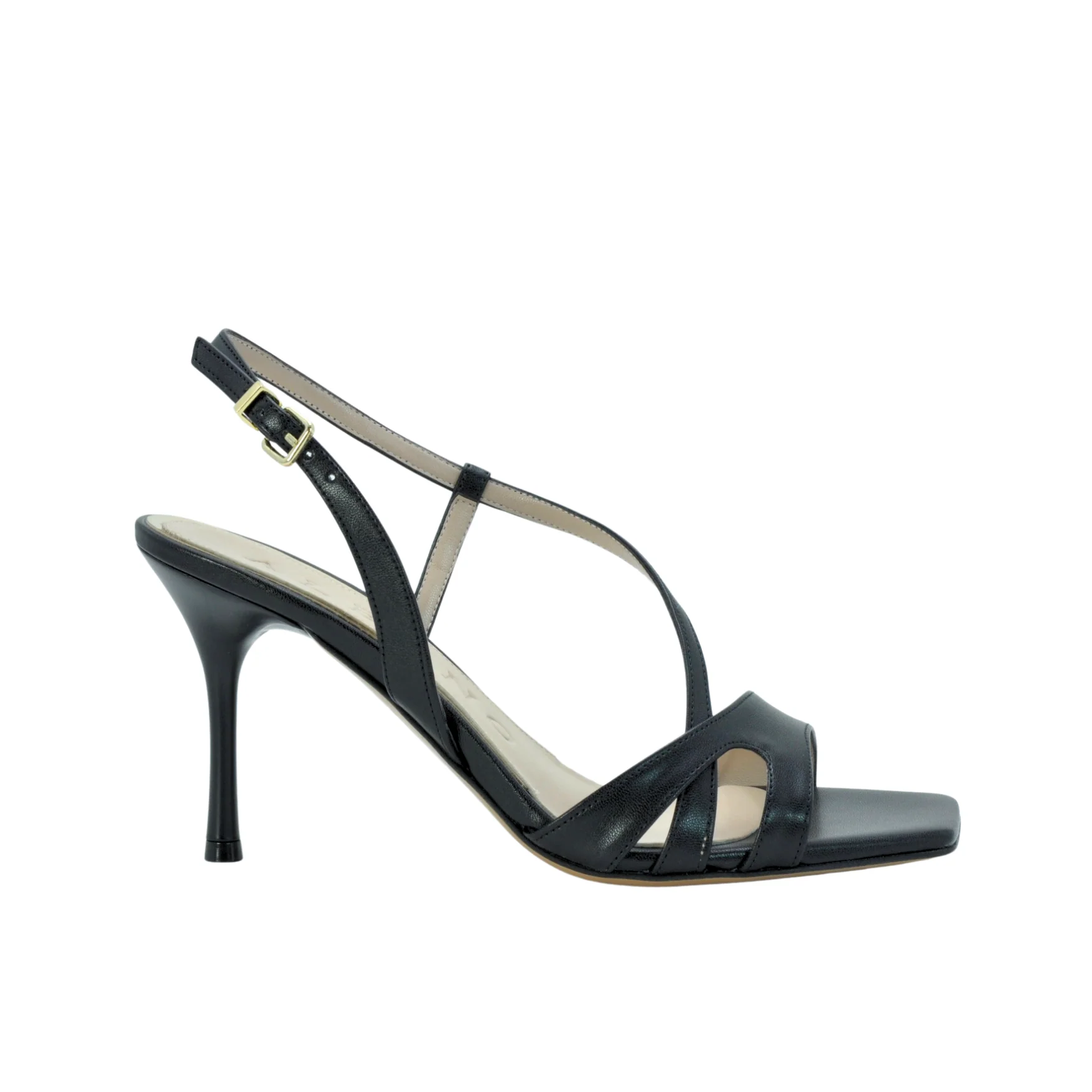 Albano 5365 sandali donna in vernice nero