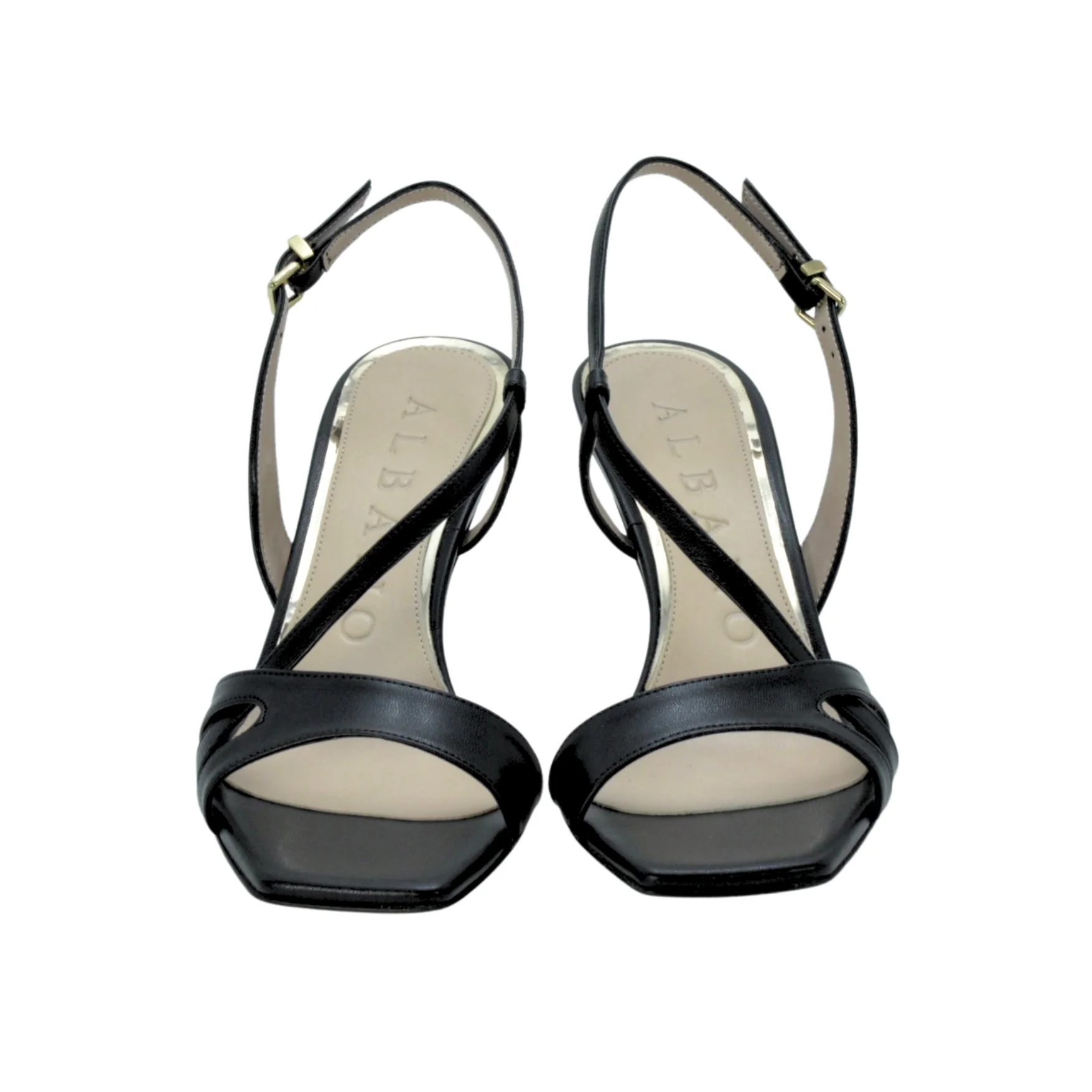 Albano 5365 sandali donna in vernice nero - immagine 3