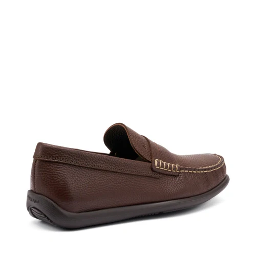 Frau 14T2 mocassini con traversina in pelle bottalata legno - immagine 4