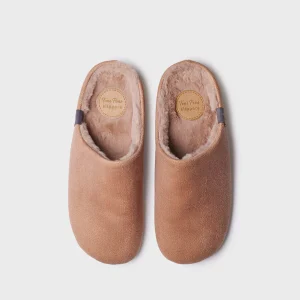 Toni Pons Noti-Bd pantofole da uomo in tessuto camel