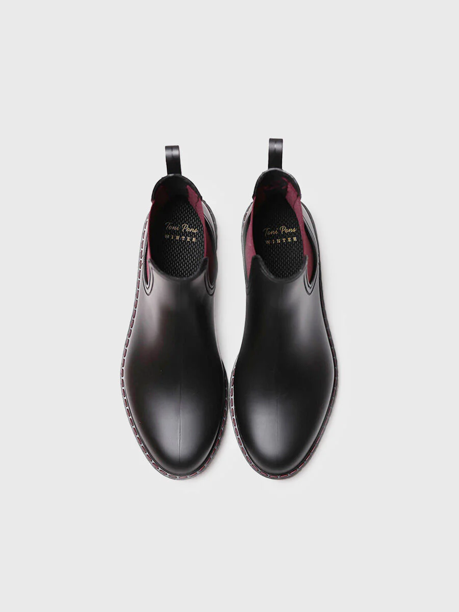 Toni Pons Cavour stivaletto chelsea in gomma vino - immagine 3