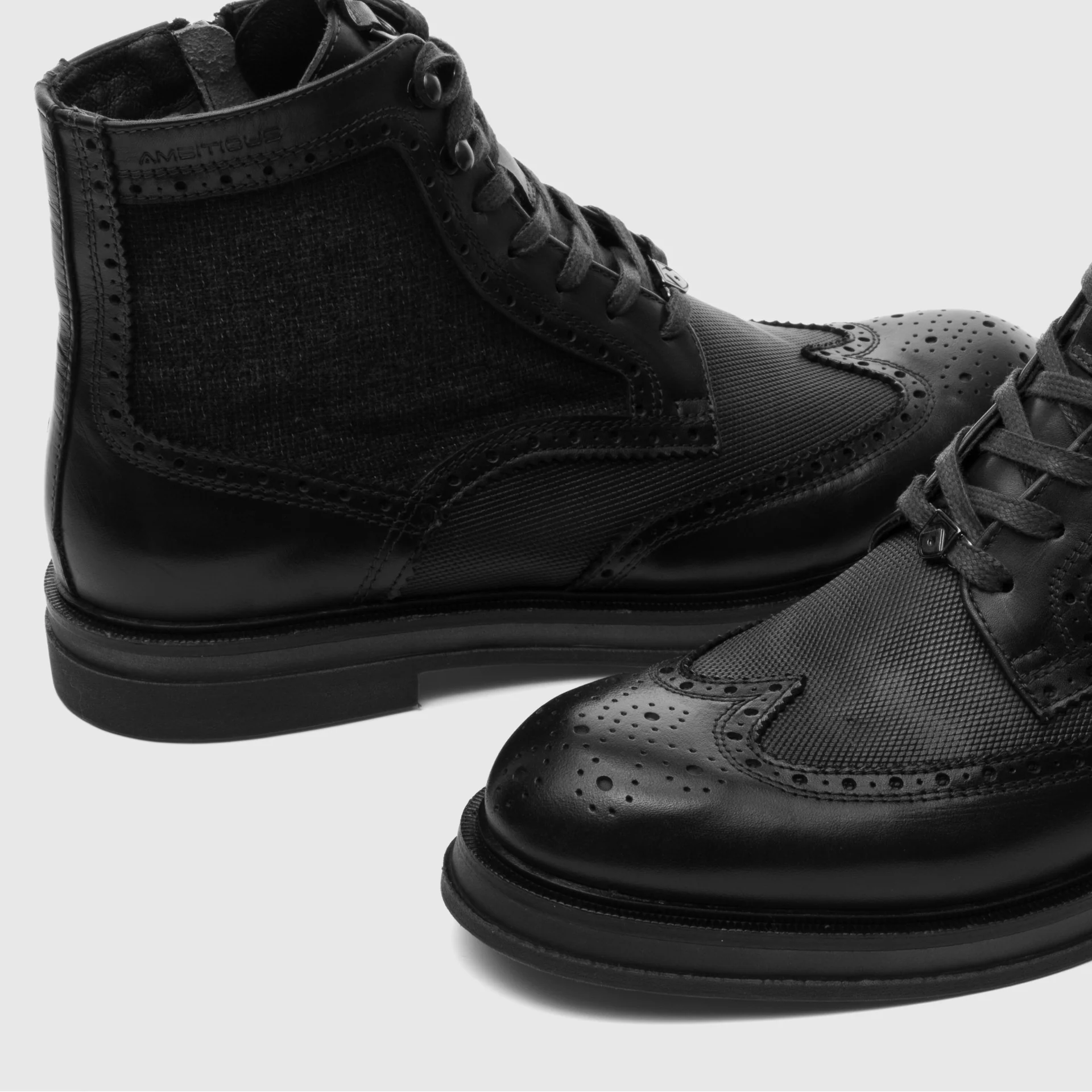 Ambitious 12432 stivaletto BTR Brogue Boots antracite - immagine 3
