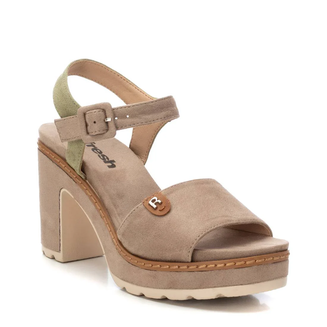 Refresh 17279305 sandalo donna taupe - immagine 4