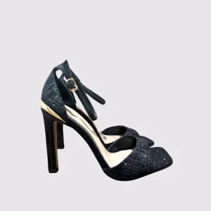 Rinascimento - Sandalo con Tacco Nero