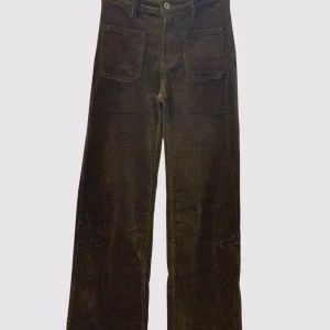 Pantalone in velluto moro