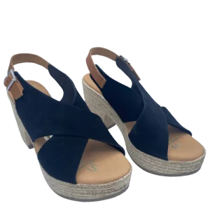 MY SANDALS 4605 PELLE SCAMOSCIATA NEGRO