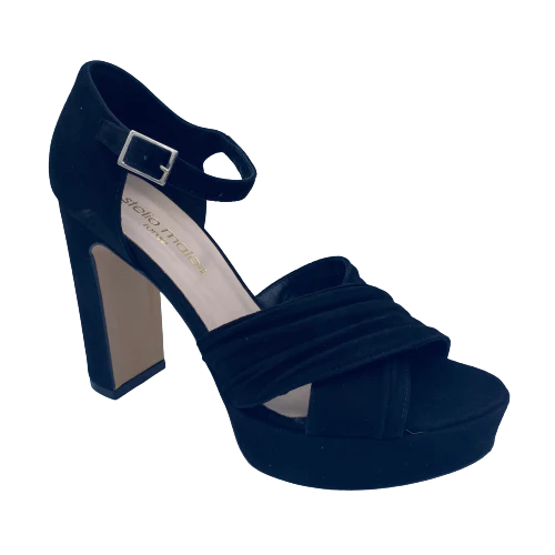 STELIO MALORI SARA4 VELOUR NERO - immagine 3