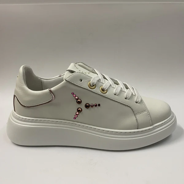 TONAKAI SKLDSW32 SNEAKERS IN PELLE BIANCA - immagine 3