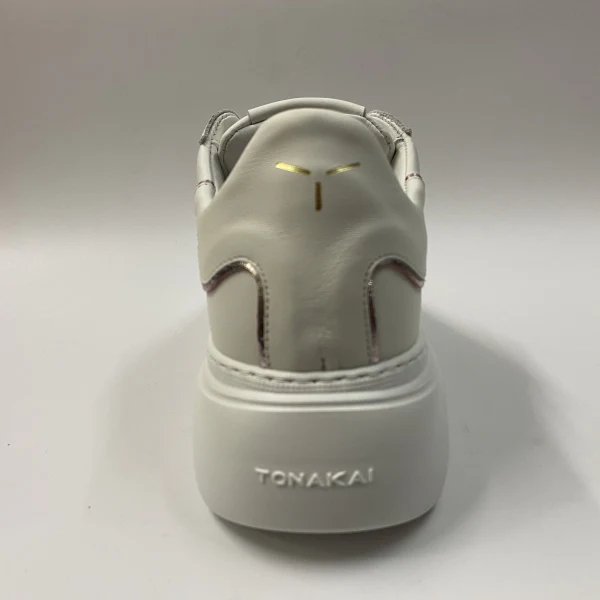 TONAKAI SKLDSW32 SNEAKERS IN PELLE BIANCA - immagine 4