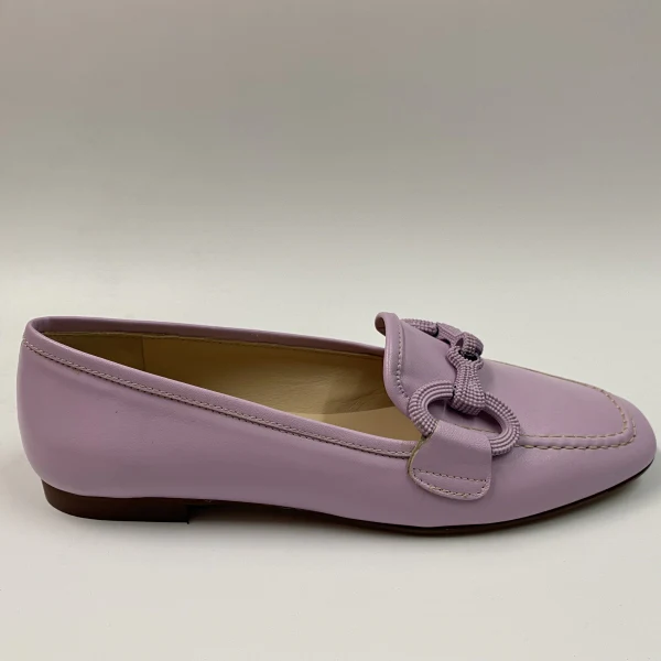 CAMPO DE FIORI LAB3 MOCASSINO IN NAPPA GLICINE CON MORSETTO - immagine 3