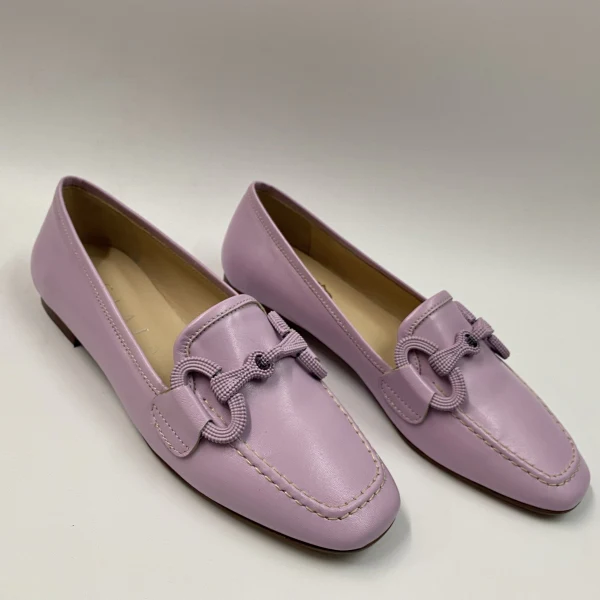 CAMPO DE FIORI LAB3 MOCASSINO IN NAPPA GLICINE CON MORSETTO - immagine 5