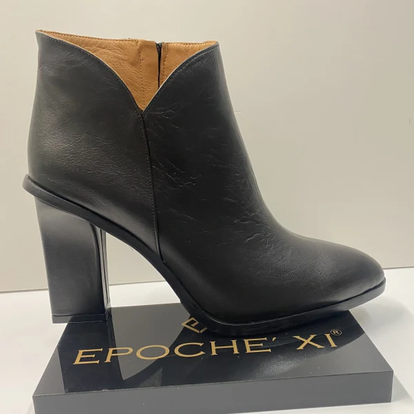 EPOCHE' XI 2263 STIVALETTO DONNA IN PELLE NERO - immagine 3