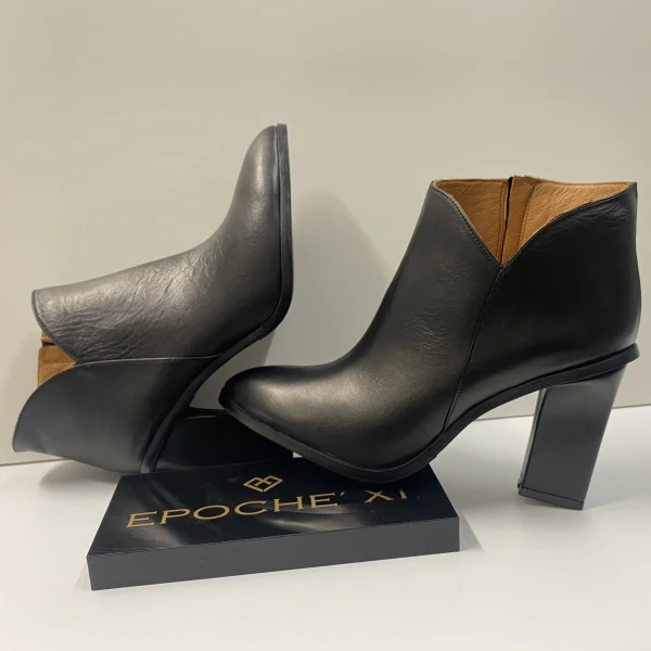 EPOCHE' XI 2263 STIVALETTO DONNA IN PELLE NERO - immagine 4