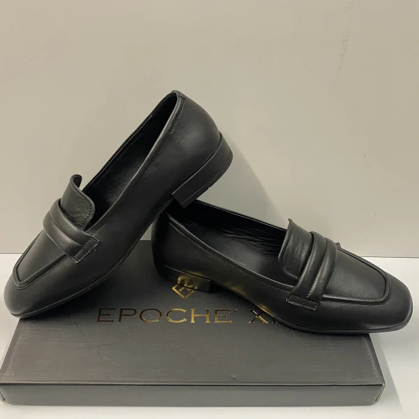 EPOCHE' XI 2220 MOCASSINO BASSO DONNA IN PELLE NERO - immagine 5