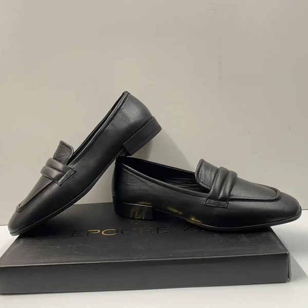 EPOCHE' XI 2220 MOCASSINO BASSO DONNA IN PELLE NERO - immagine 6