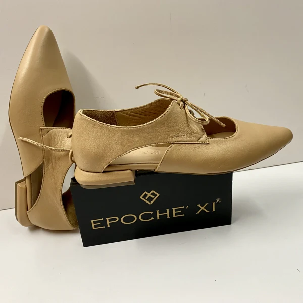 EPOCHE' XI 23205 STRINGATA BASSA DONNA IN PELLE NOCCIOLA - immagine 4