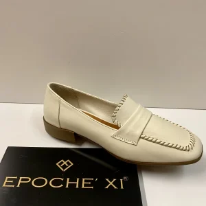 EPOCHE' XI 23551 MOCASSINO DONNA CON CUCITURE IN PELLE CREMA