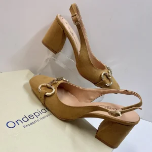 ONDE 431 CHANEL DONNA CON MORSETTO ORO SCAMOSCIATO CUOIO