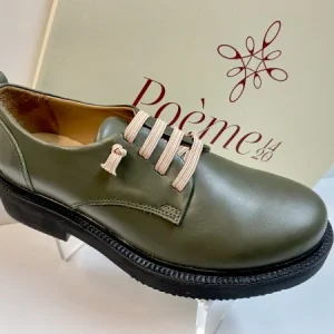 POEME MR01 STRINGATA DONNA IN PELLE VERDE