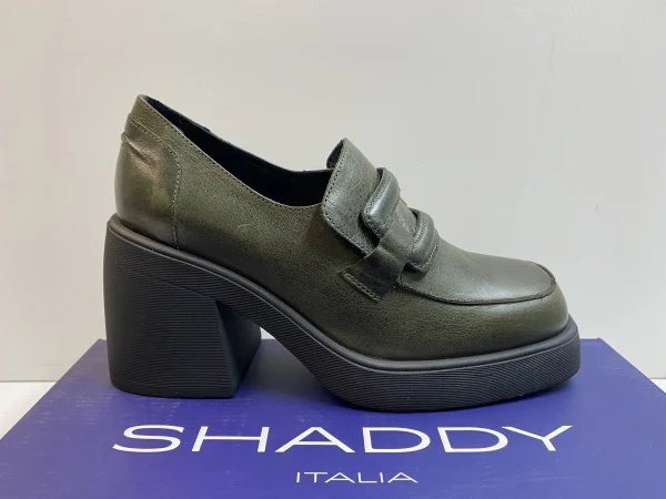 SHADDY 100235035 MOCASSINO DONNA IN PELLE KAKI - immagine 3