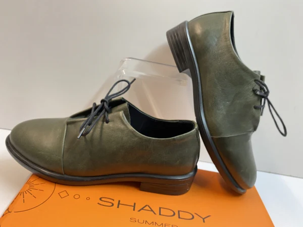 SHADDY 100235023 STRINGATA DONNA IN PELLE KAKI - immagine 4