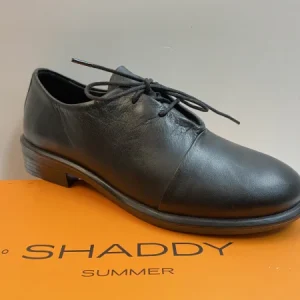 SHADDY 100235023 STRINGATA DONNA IN PELLE NERO
