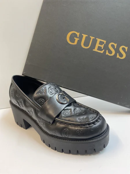 GUESS FL8WNY MOCASSINO DONNA CON APPLICAZIONE NERO - immagine 2