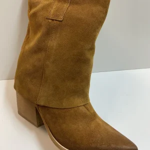 Loca 241 Stivali 3/4 in pelle scamosciata cuoio