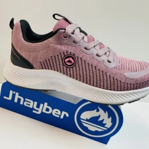 J'Hayber ZS61440 sneakers donna in tessuto pink con fondo bianco