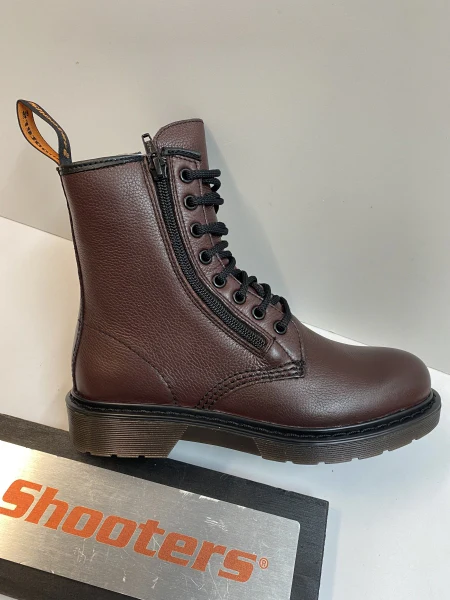 Shooters S11330-01 anfibio donna in pelle bordò