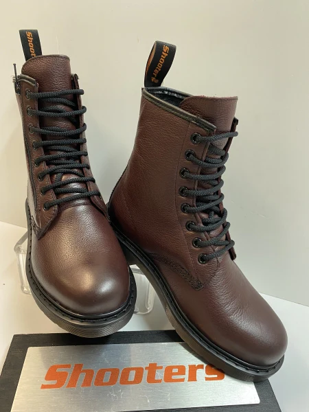 Shooters S11330-01 anfibio donna in pelle bordò - immagine 4