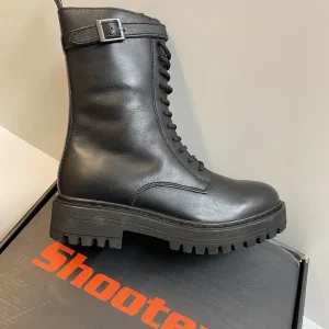 Shooters S22557-01 anfibio donna nero con fibbia