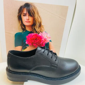 Geox D46WYE 00043 Serilda scarpa stringata donna nero