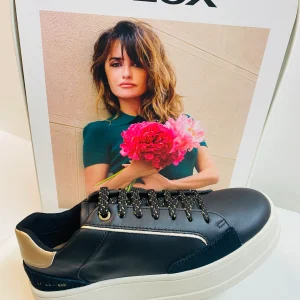 Geox D46WVE 08522 sneakers donna nera