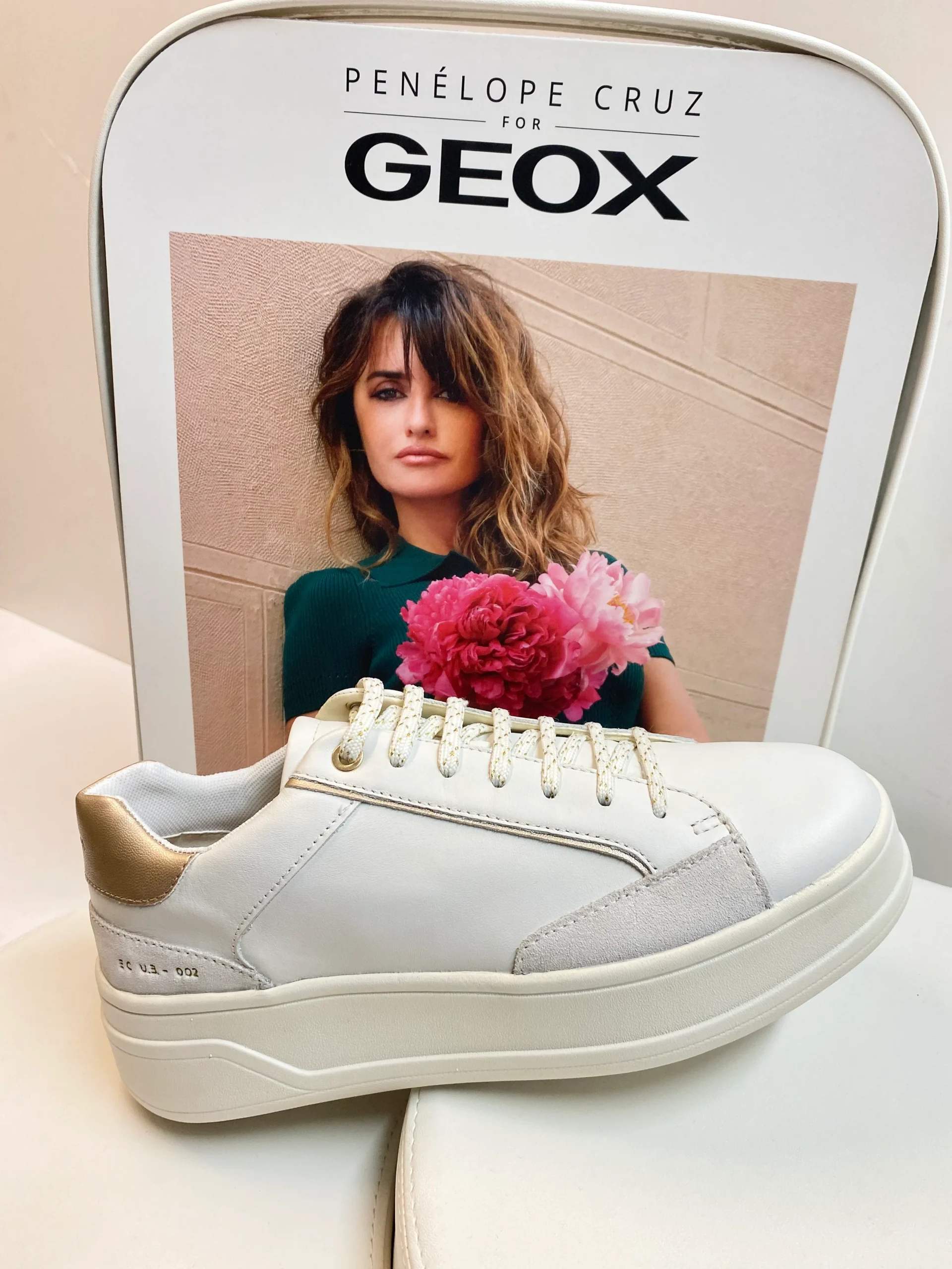 Geox D46WVE 08522 sneakers donna bianca