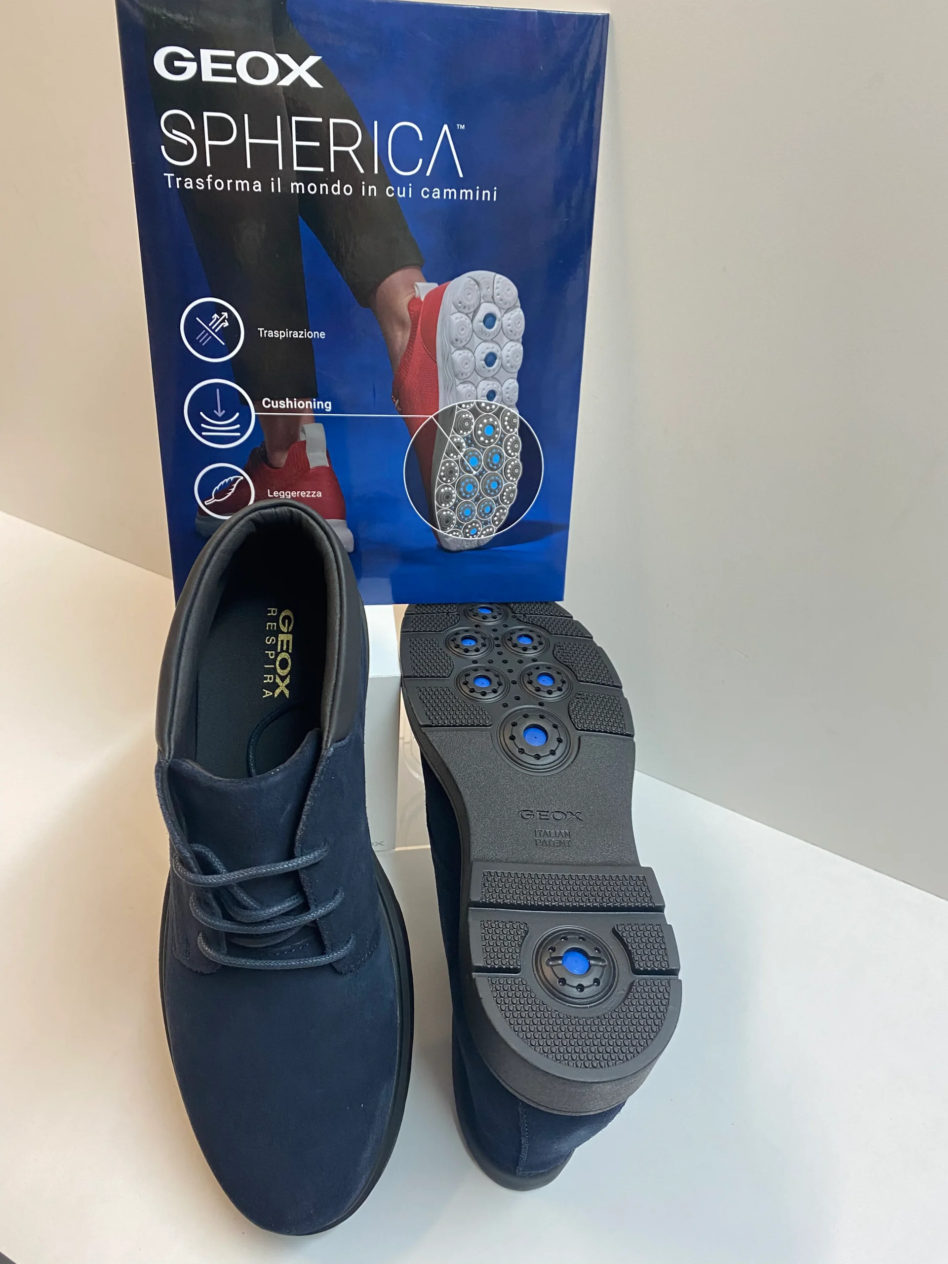 Geox U36D1B 00022 spherica ec1 uomo navy - immagine 3