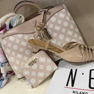 DM Edda 2285 slingback in vernice beige