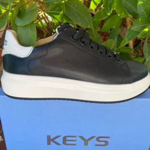 Keys K-8304 sneakers donna Sinisa black/white