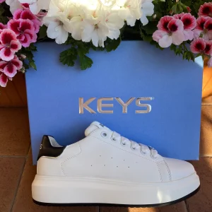 Keys K-8304 sneakers donna Sinisa white/black