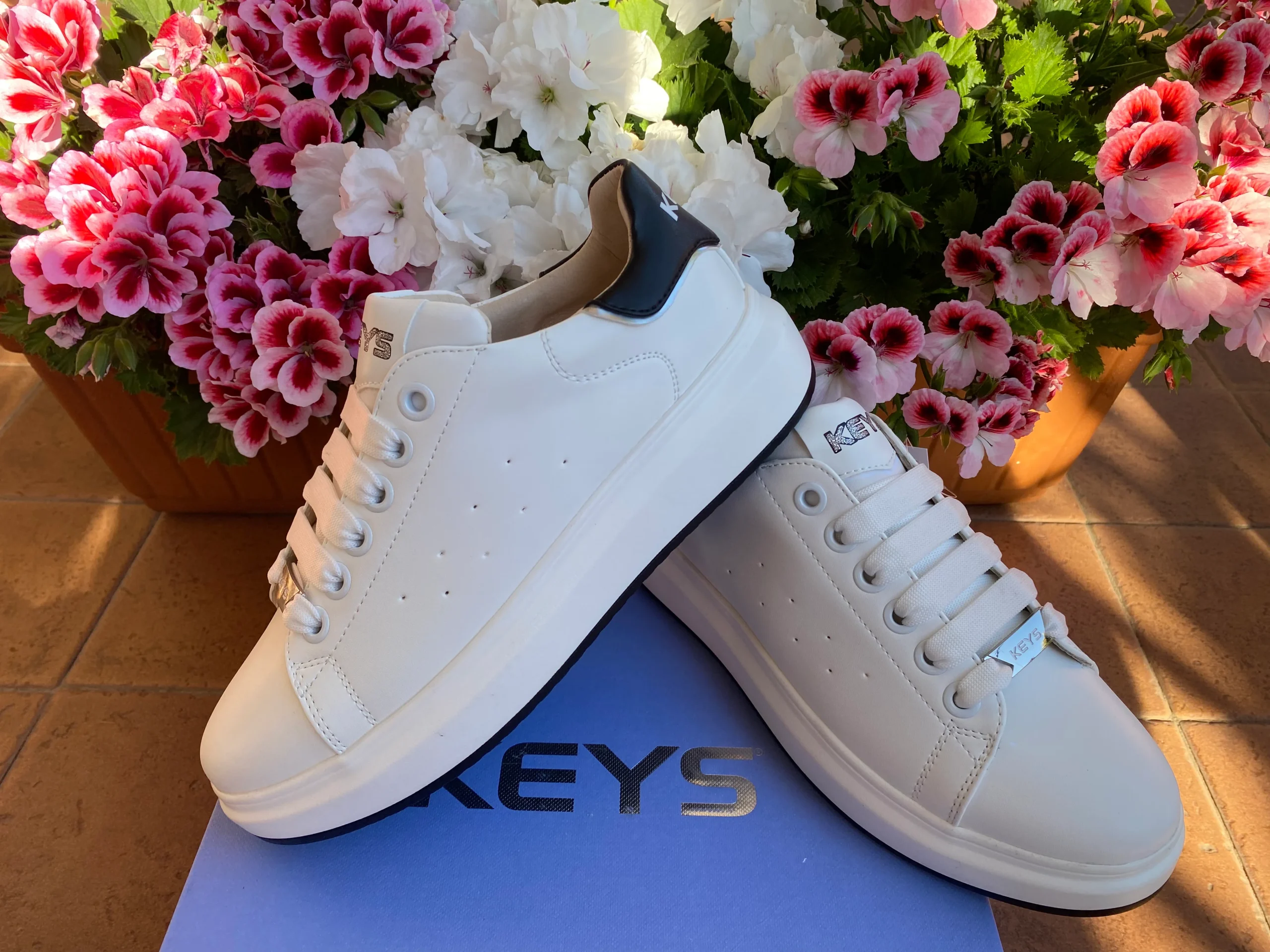 Keys K-8304 sneakers donna Sinisa white/black - immagine 3