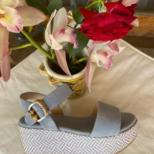 Keys K-11080 sandalo donna Rope cielo