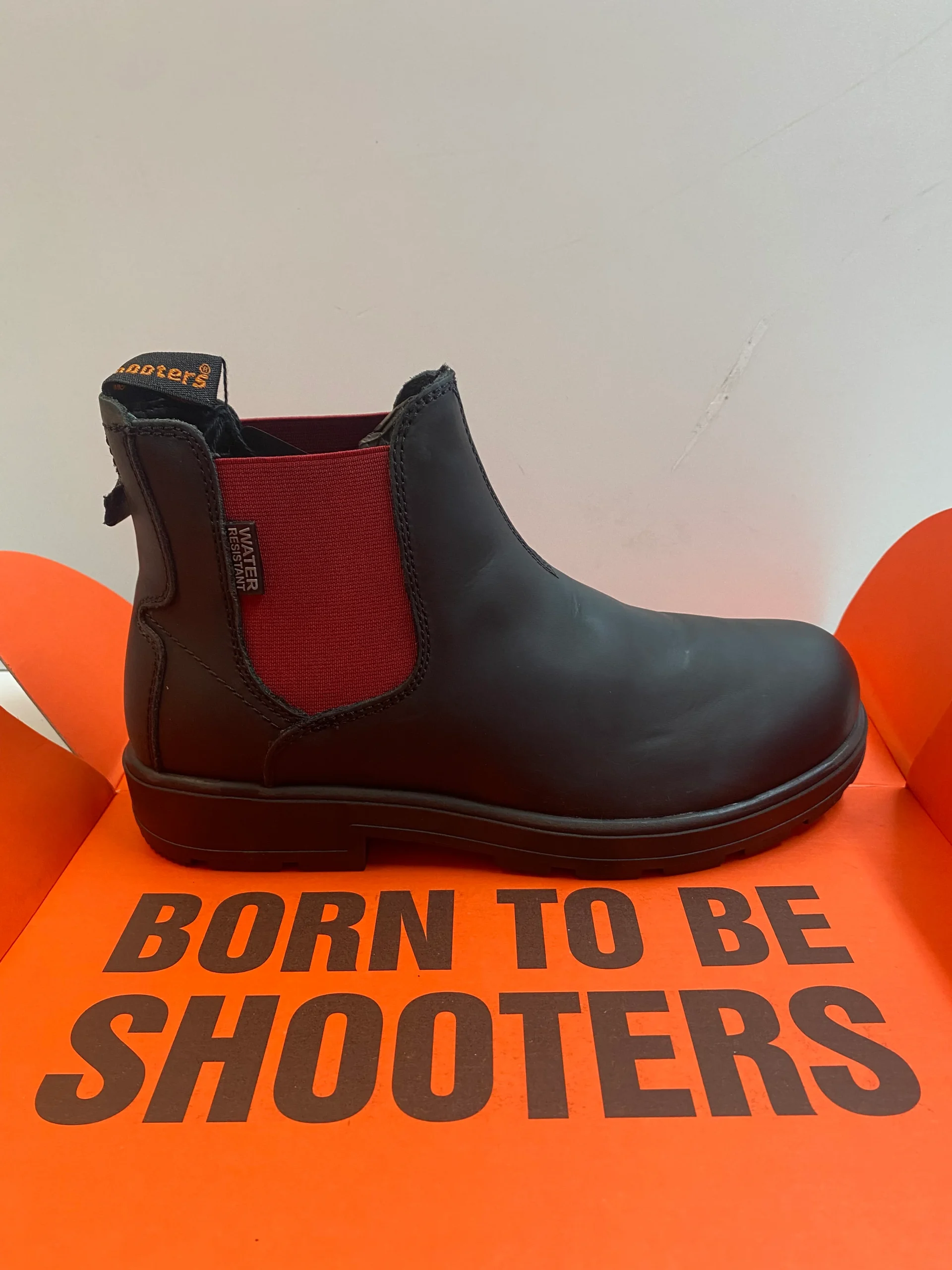 Shooters S3634-06 stivaletti chelsea uomo in pelle ingrassata - immagine 5