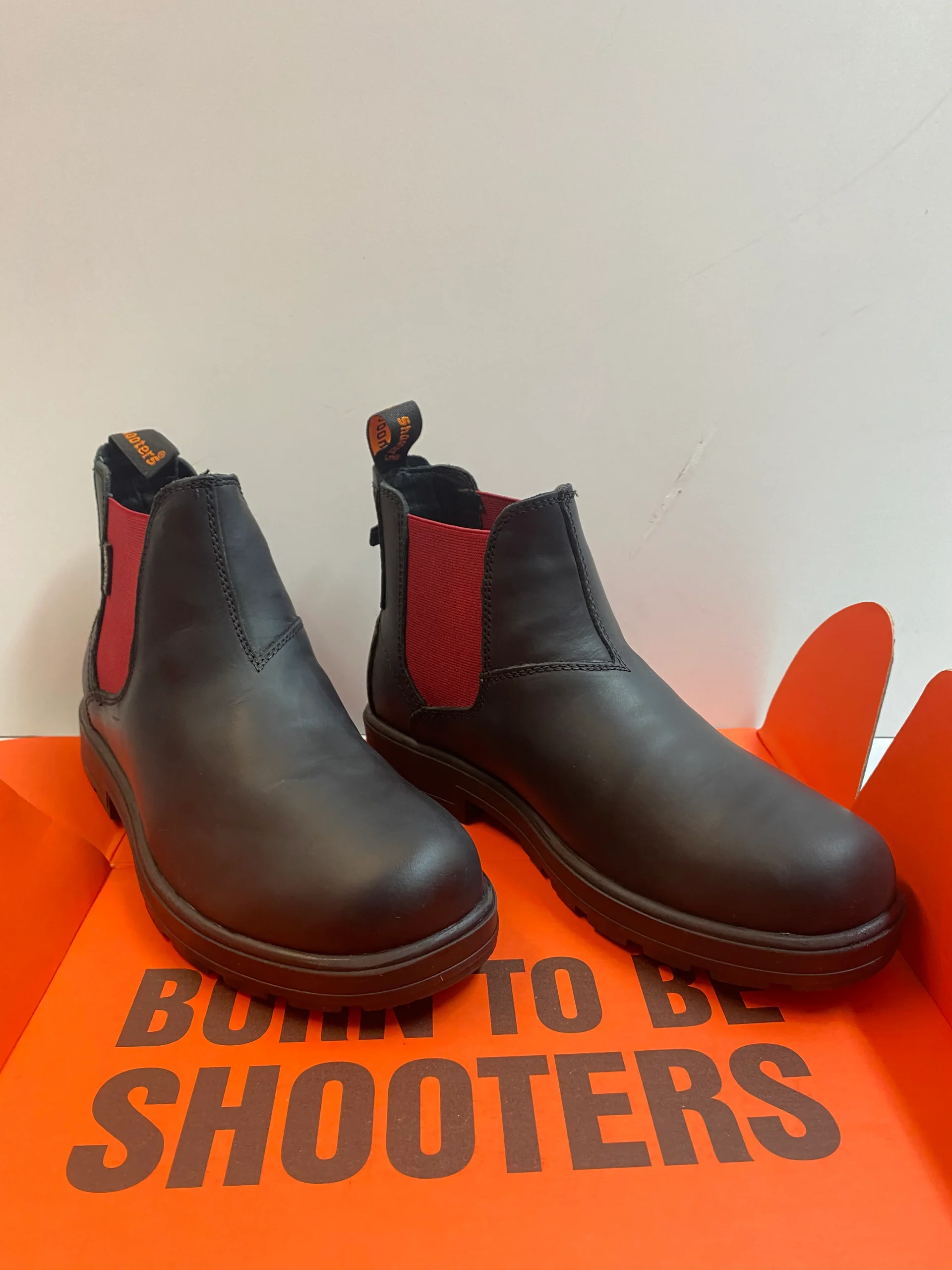 Shooters S3634-06 stivaletti chelsea uomo in pelle ingrassata - immagine 6